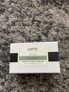 Lafco New York Bar Soap - Feu de Bois